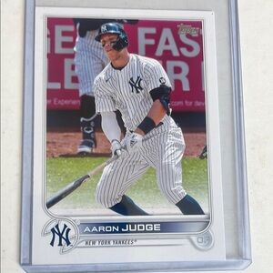 Topps Aaron Judge Baseball Card